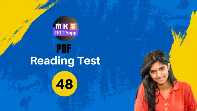 Reading PDF Test – 48