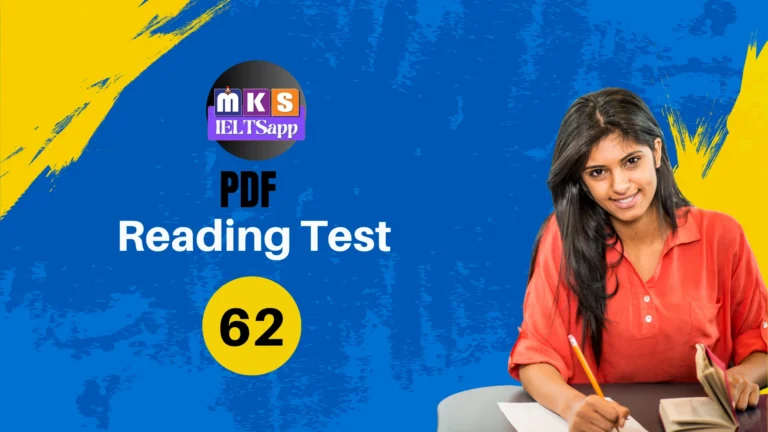 Reading PDF Test – 62