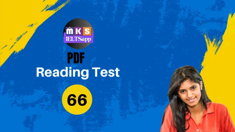 Reading PDF Test – 66
