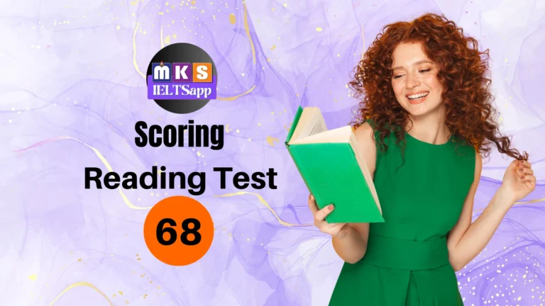 Reading Test – 68