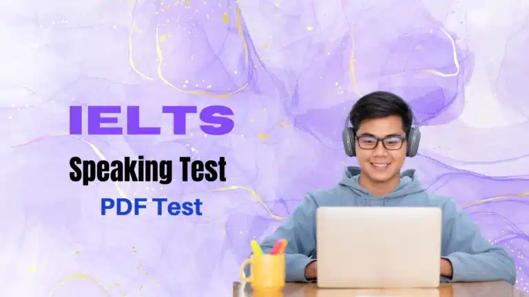 Speaking Non-scoring Tests