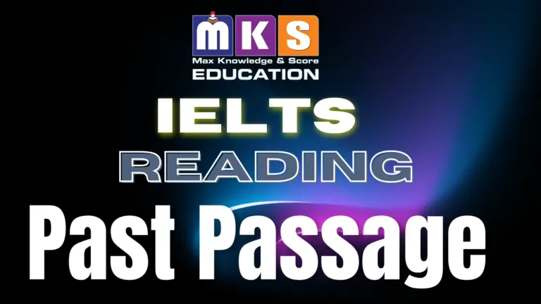 IELTS Reading Past Passage Test