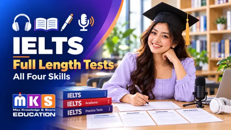 IELTS Full Length Tests: graduate student practising full