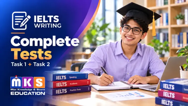 IELTS WRITING Complete Tests: graduate student practising writing