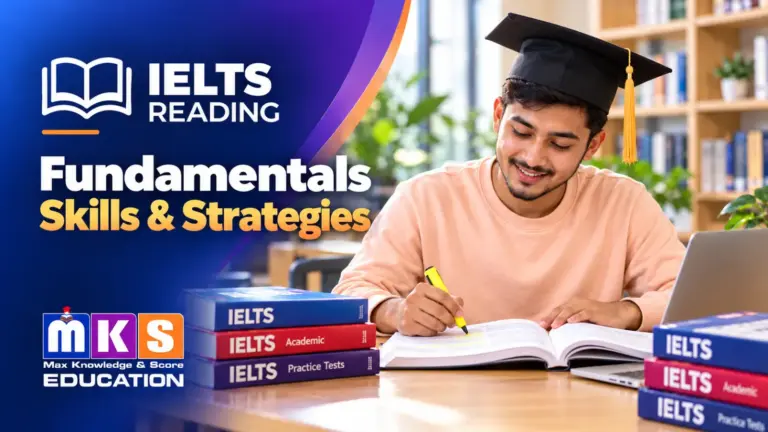 IELTS READING Fundamentals: graduate student practising reading
