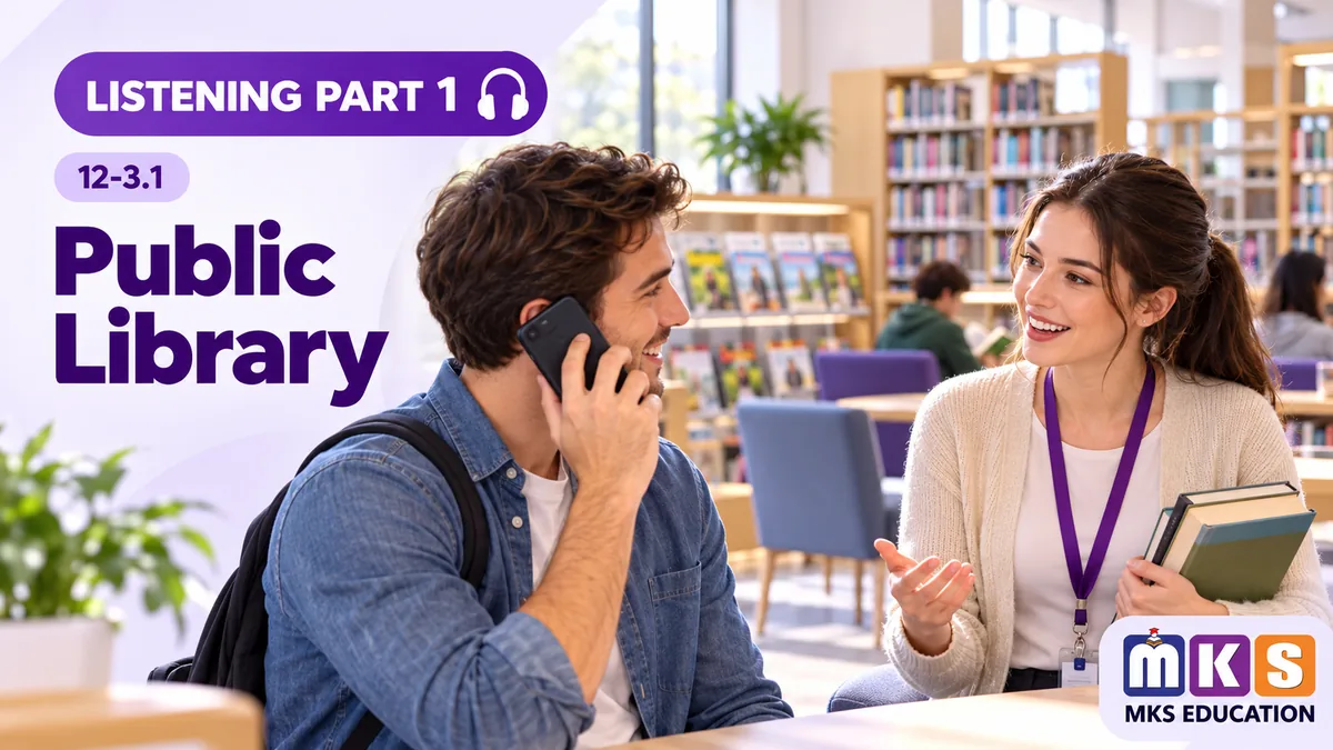Listening 12-3.1 — Public Library Services