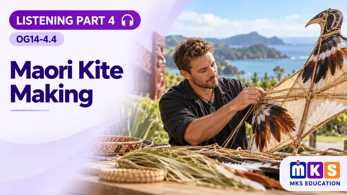 Listening OG14-4.4 — Maori Kite Making