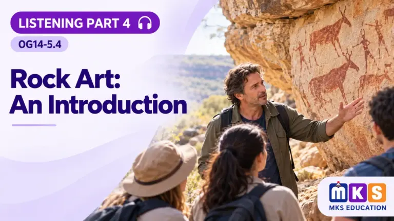 Listening OG14-5.4 — Rock Art: An Introduction — MKS Education cover