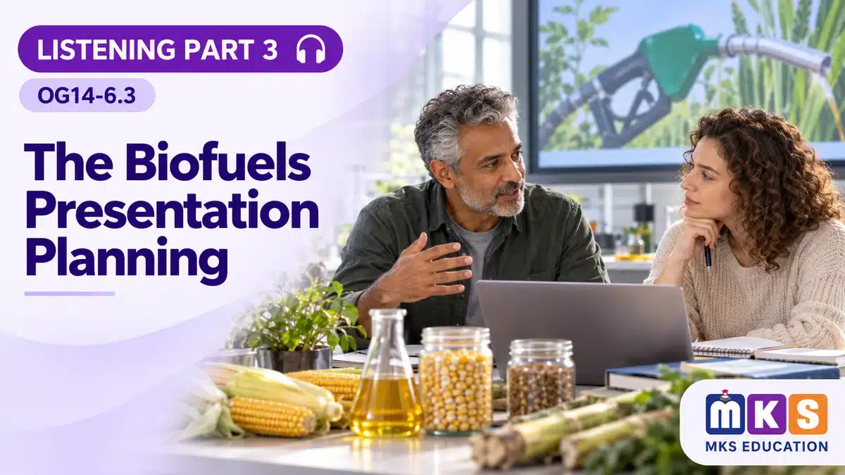 Listening OG14-6.3 — The Biofuels Presentation Planning