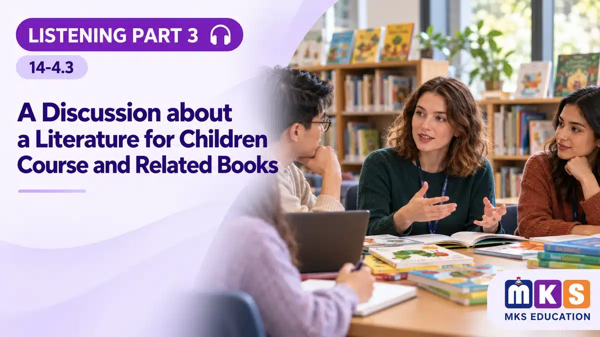 Listening 14-4.3 — A Discussion about a Literature for Children Course and Related Books