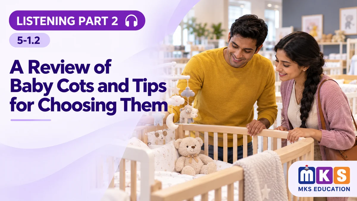 Listening 5-1.2 — A Review of Baby Cots and Tips for Choosing Them