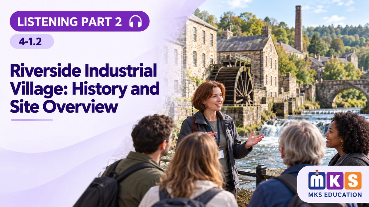 Listening 4-1.2 — Riverside Industrial Village: History and Site Overview
