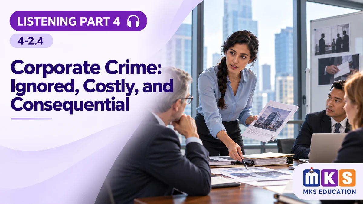 Listening 4-2.4 — Corporate Crime: Ignored, Costly, and Consequential