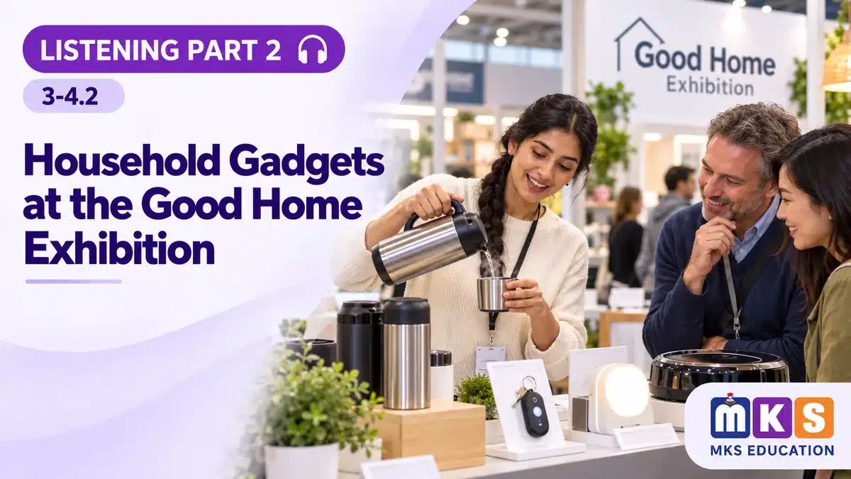 Listening 3-4.2 — Household Gadgets at the Good Home Exhibition