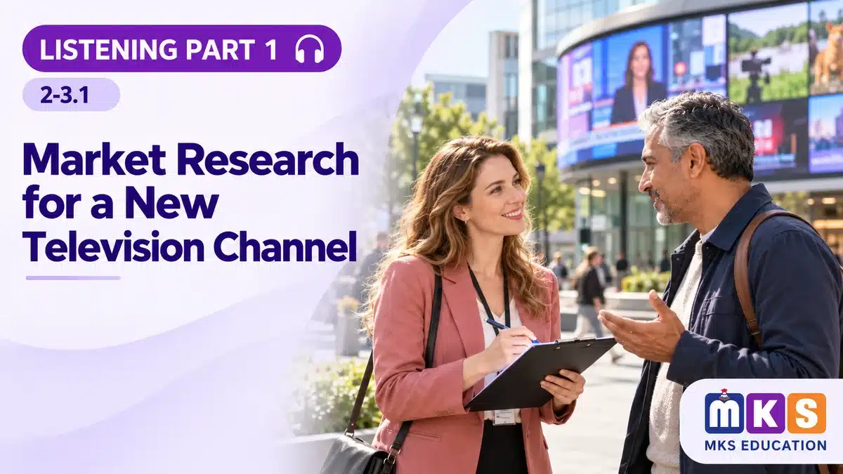 Listening 2-3.1 — Market Research for a New Television Channel