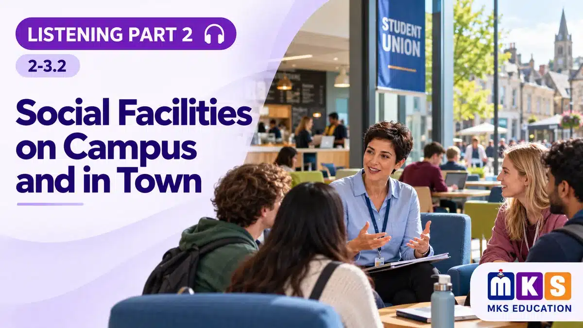 Listening 2-3.2 — Social Facilities on Campus and in Town
