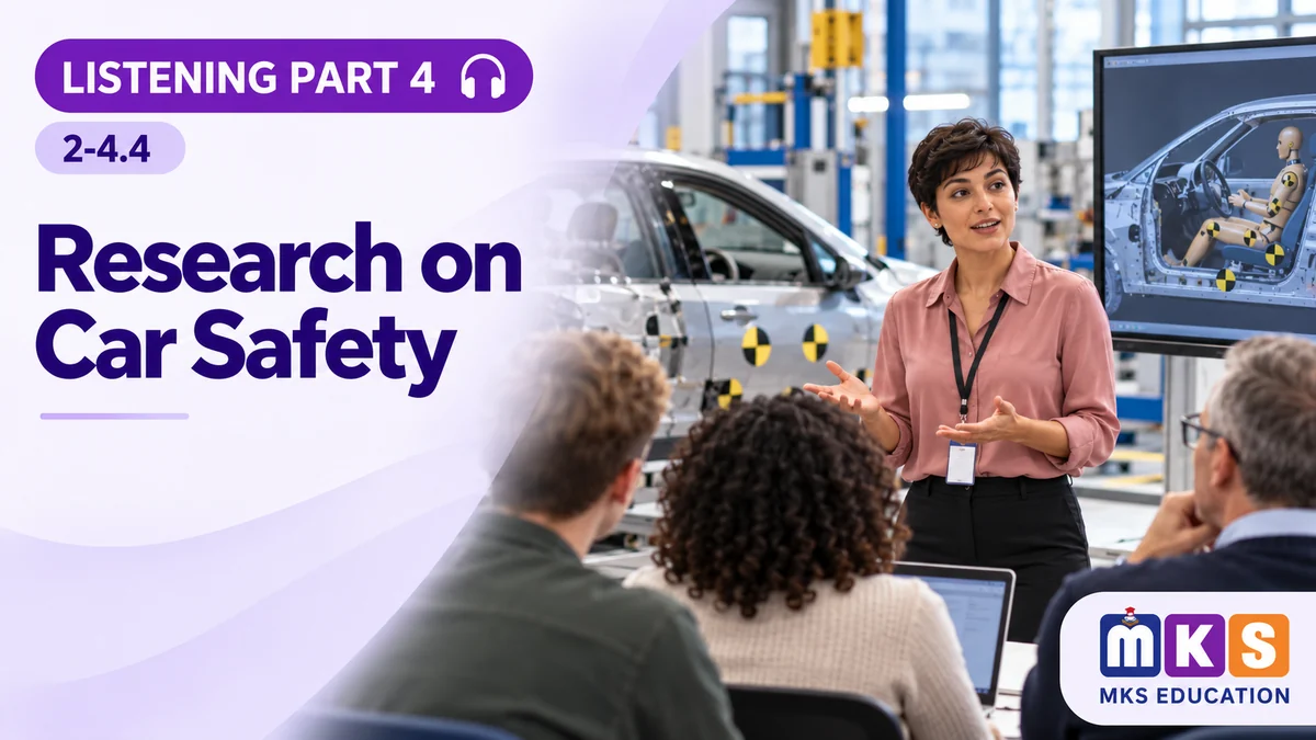 Listening 2-4.4 — Research on Car Safety