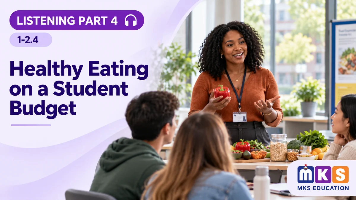 Listening 1-2.4 — Healthy Eating on a Student Budget