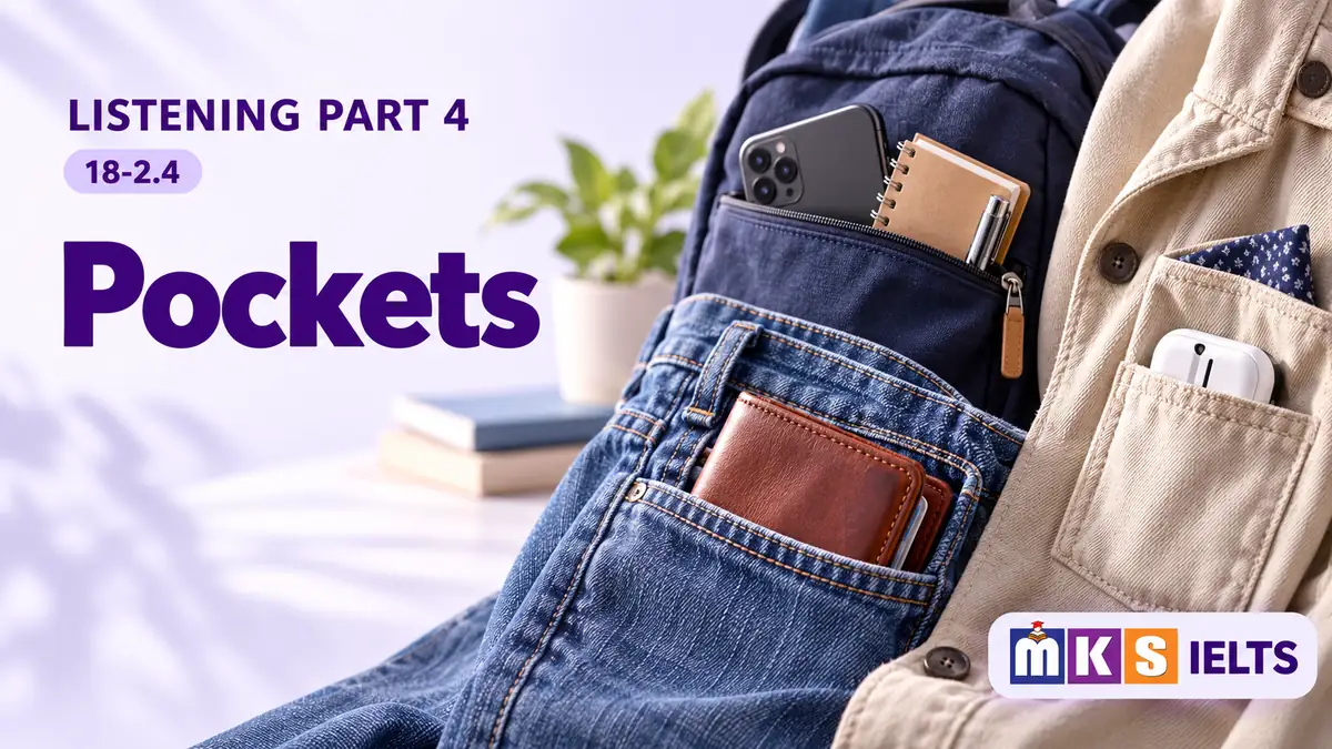 Listening 18-2.4 — Pockets