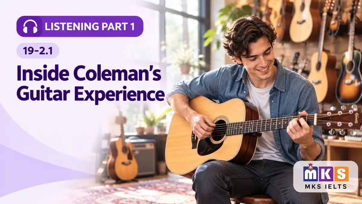 Listening 19-2.1 — Inside Coleman’s Guitar Experience