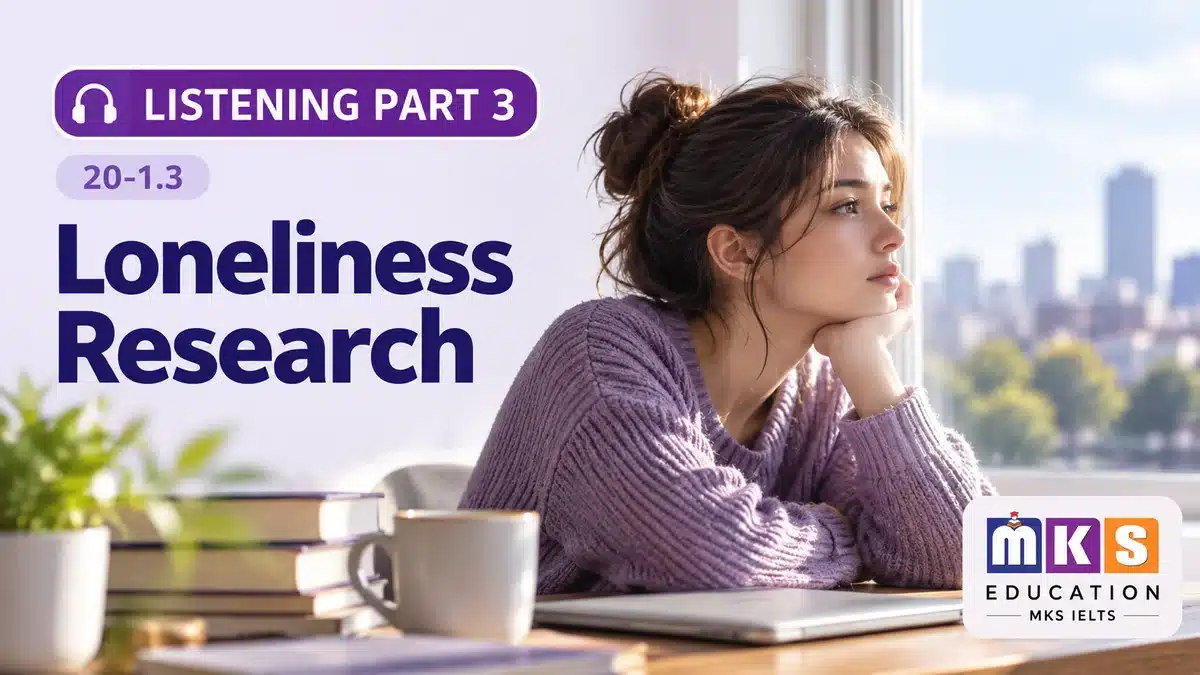 Listening 20-1.3 — Loneliness Research