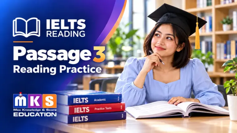 IELTS READING Passage 3: graduate student practising reading