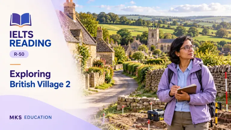 Exploring British village 2 — IELTS Reading practice