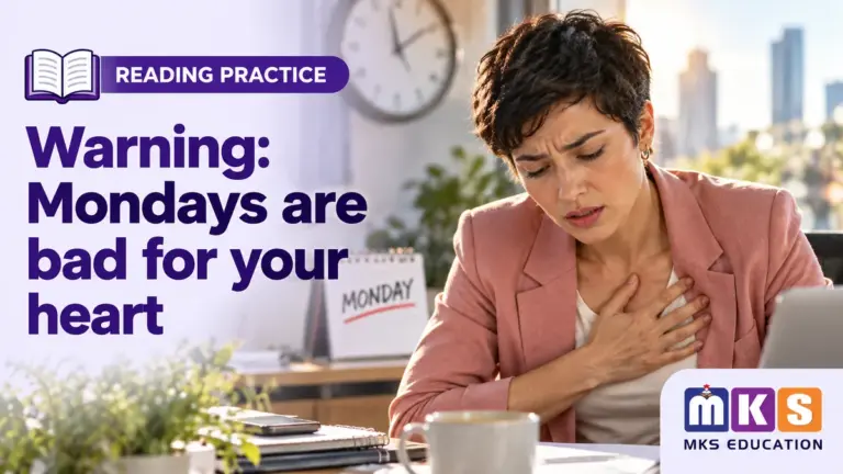 Warning: Mondays are bad for your heart — MKS Education cover