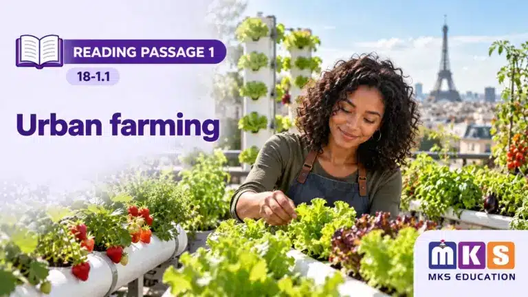 Reading 18-1.1 — Urban farming — MKS Education cover