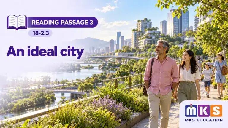Reading 18-2.3 — An ideal city — MKS Education cover