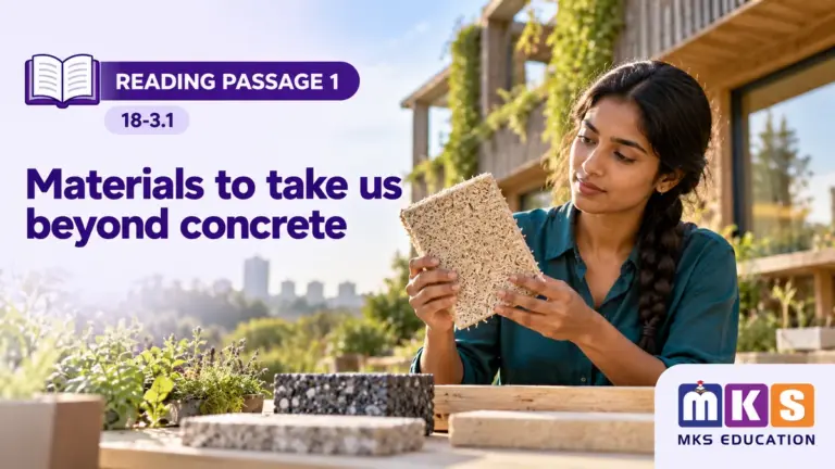 Reading 18-3.1 — Materials to take us beyond concrete — MKS Education cover