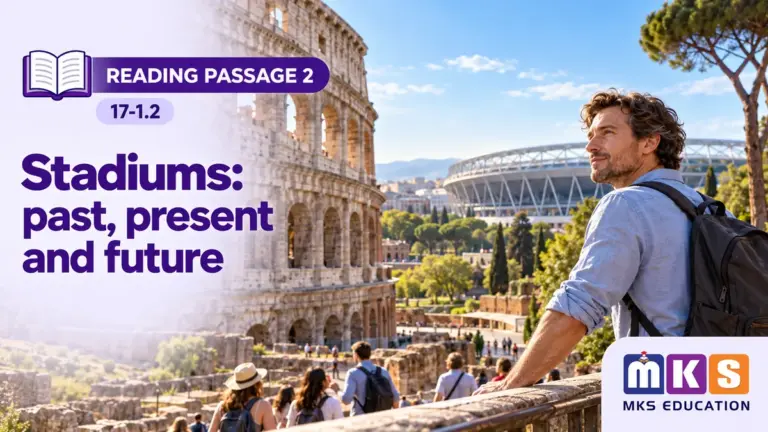 Reading 17-1.2 — Stadiums: past, present and future — MKS Education cover