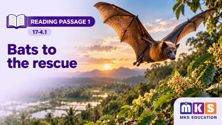 Reading 17-4.1 — Bats to the rescue — MKS Education cover
