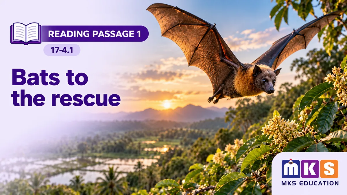 Reading 17-4.1 — Bats to the rescue