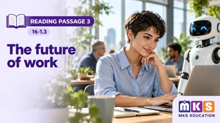Reading 16-1.3 — The future of work — MKS Education cover