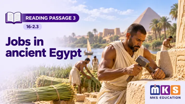Reading 16-2.3 — Jobs in ancient Egypt — MKS Education cover