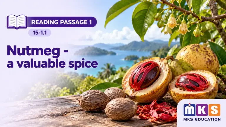 Reading 15-1.1 — Nutmeg - a valuable spice — MKS Education cover