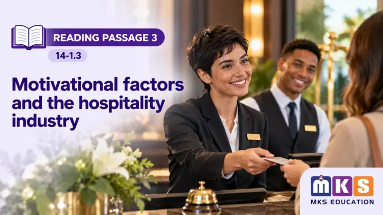 Reading 14-1.3 — Motivational factors and the hospitality industry — MKS Education cover