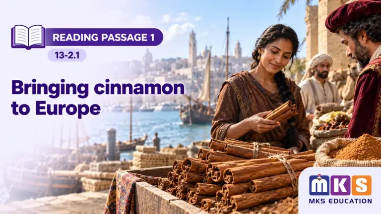 Reading 13-2.1 — Bringing cinnamon to Europe — MKS Education cover