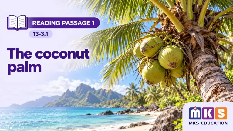 Reading 13-3.1 — The coconut palm — MKS Education cover