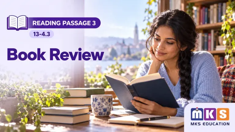 Reading 13-4.3 — Book Review — MKS Education cover