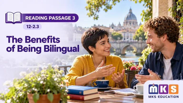 Reading 12-2.3 — The Benefits of Being Bilingual — MKS Education cover