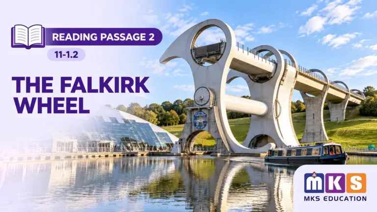 Reading 11-1.2 — THE FALKIRK WHEEL — MKS Education cover