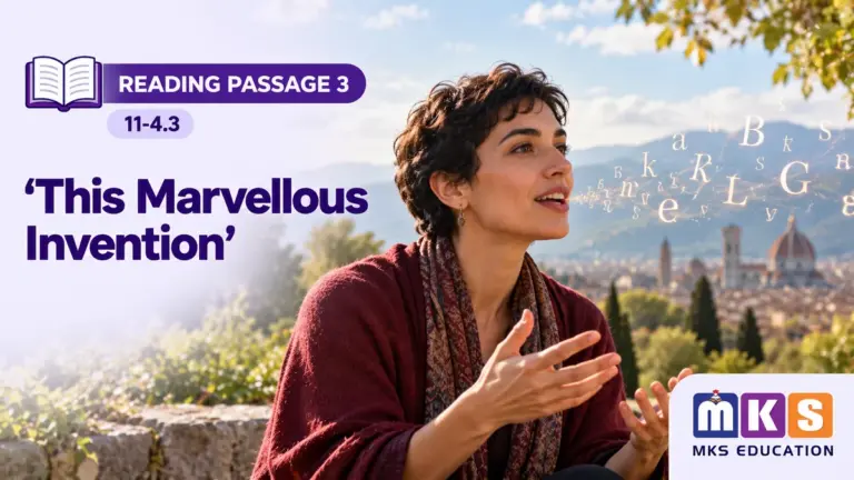 Reading 11-4.3 — 'This Marvellous Invention' — MKS Education cover
