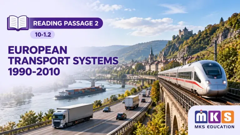 Reading 10-1.2 — EUROPEAN TRANSPORT SYSTEMS 1990-2010 — MKS Education cover