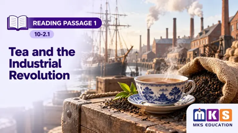 Reading 10-2.1 — Tea and the Industrial Revolution — MKS Education cover