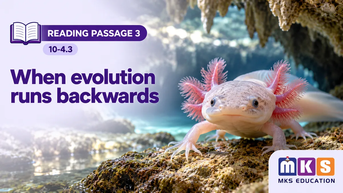 Reading 10-4.3 — When evolution runs backwards