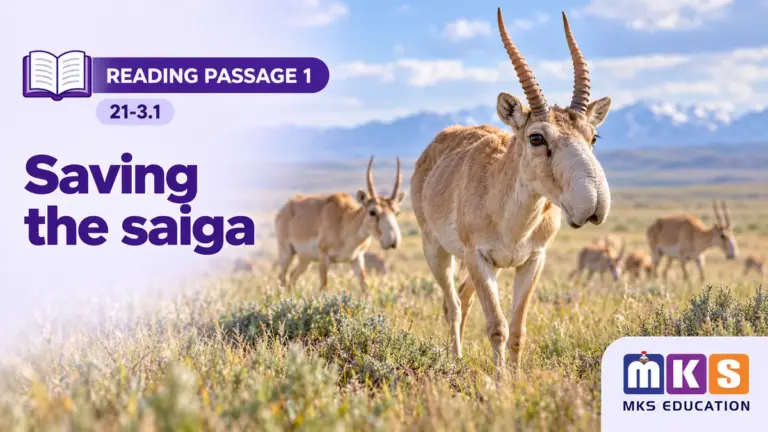 Reading 21-3.1 — Saving the saiga — MKS Education cover