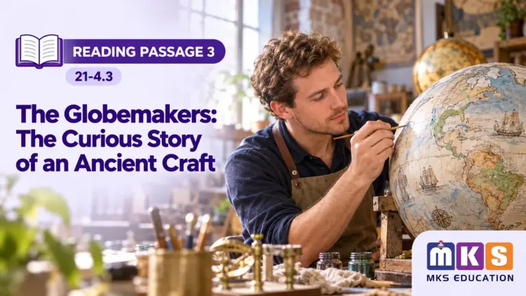 Reading 21-4.3 — The Globemakers: The Curious Story of an Ancient Craft — MKS Education cover