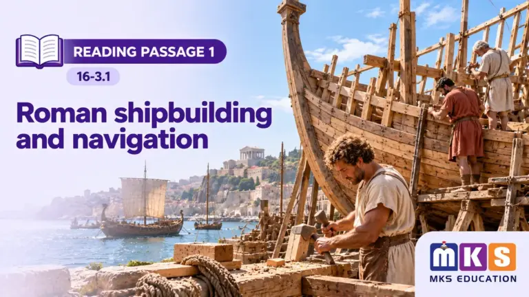 Reading 16-3.1 — Roman shipbuilding and navigation — MKS Education cover